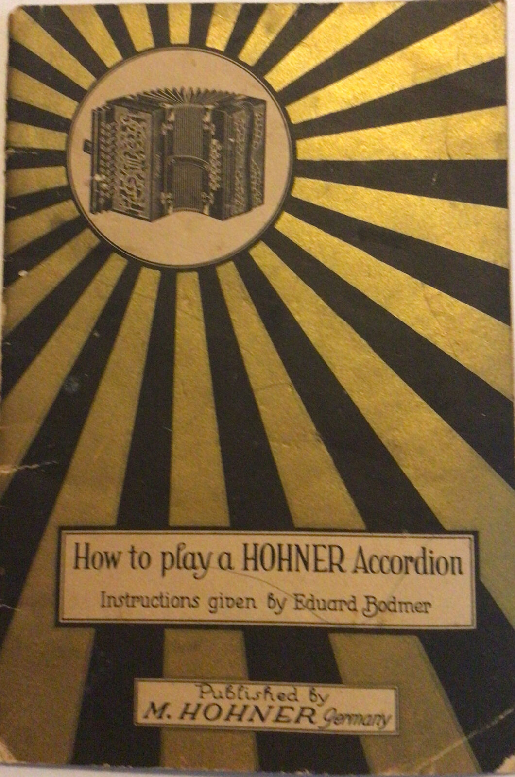 Hohner Accordian Catalog 1926, How To Play A Hohner Accordion