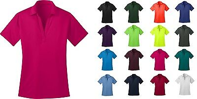 Port Authority Ladies Silk Touch Dri-fit Polo Shirts New Xs-4xl L540