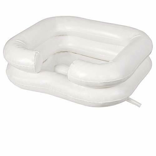 Dmi Portable Inflatable Shampoo Bowl For Bedside And In Bed Hair Washing,