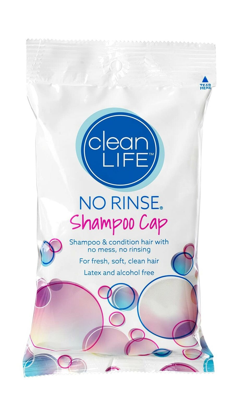 No Rinse Shampoo Cap Products Shampoo Condition Hair Water Rinsing Latex-free